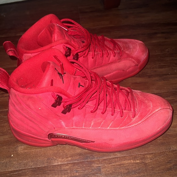 Men’s Air Jordan 12 Retro Gym Red Preowned Sz 8 - Picture 10 of 10